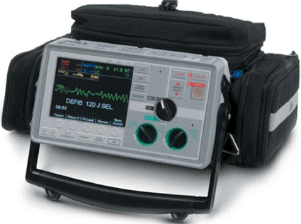 Imagen: El desfibrilador ZOLL E-Series (fotografía cortesía de Zoll Medical Corporation).